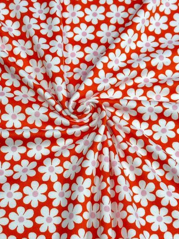 (DBP) SMALL DAISY'S ON ORANGE