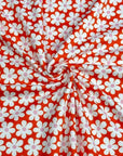 (DBP) SMALL DAISY'S ON ORANGE