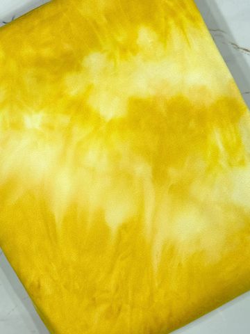 (DBP) DARK MUSTARD AND OFF WHITE TIE DYE