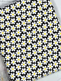 (DBP) SMALL DAISY'S ON BLACK (3)